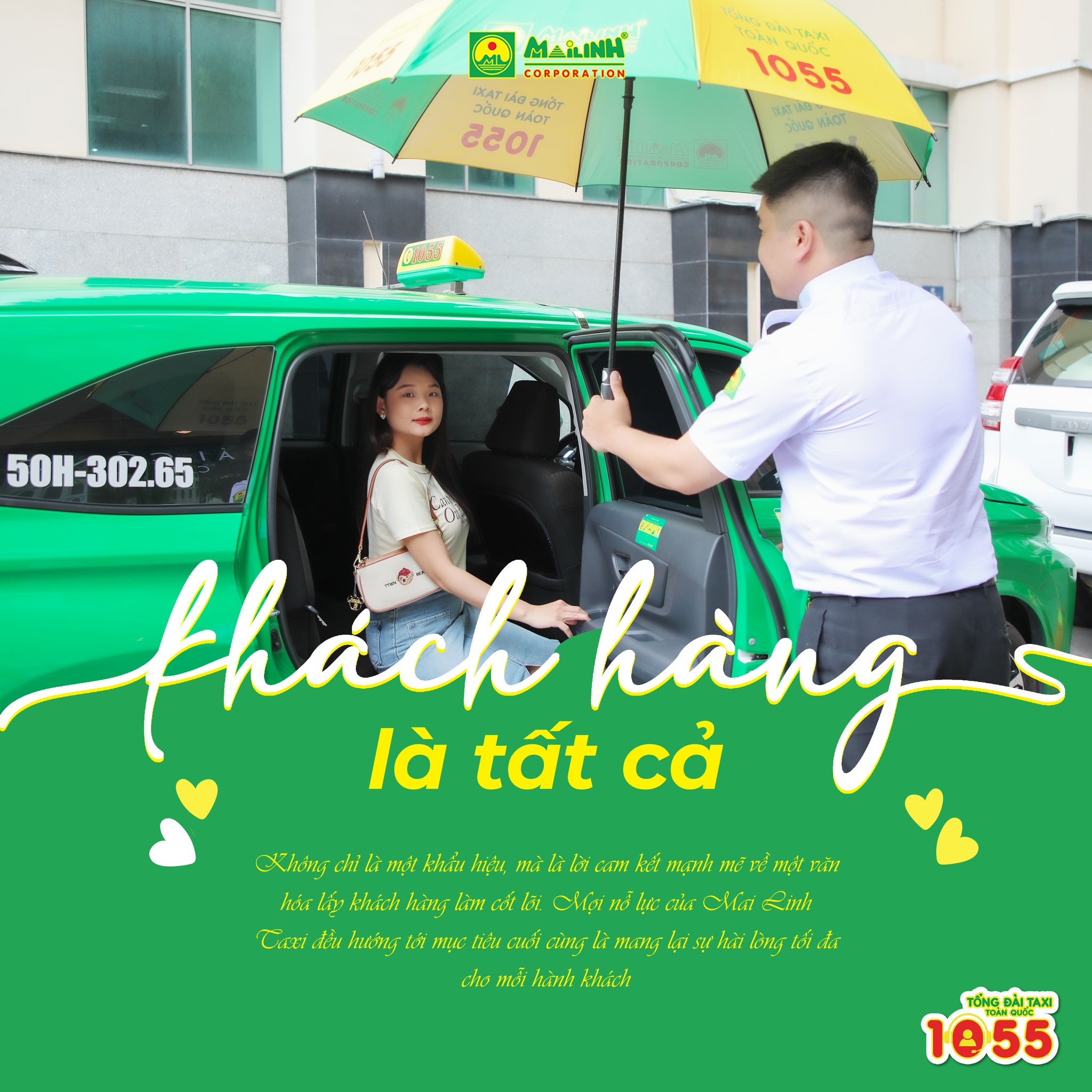 Chuyên nghiệp và đúng giờ - Đội ngũ tài xế Mai Linh được đào tạo bài bản, phục vụ đúng lịch trình và tác phong chuẩn mực