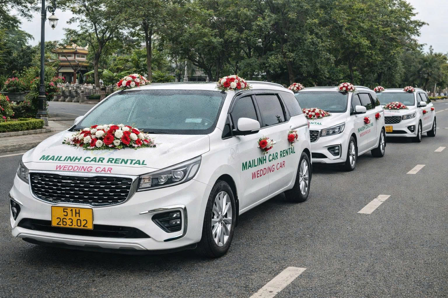 Thuê xe cưới hỏi